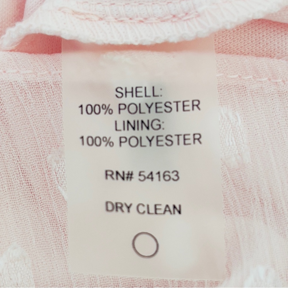Tommy Hilfiger Pale Pink Asymmetrical Wrap Dress - Picture 10 of 12